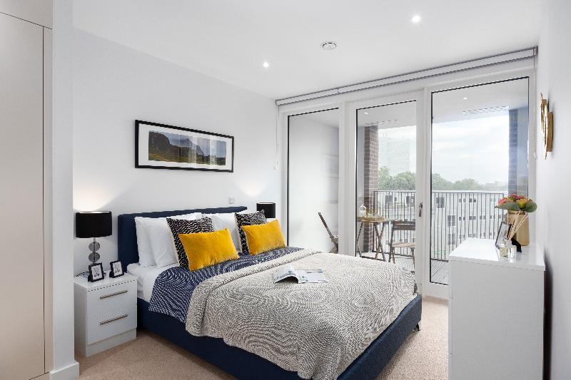 Two Bedroom Serviced Apartment With Balcony In Weymouth Building, Deacon Street London Ngoại thất bức ảnh