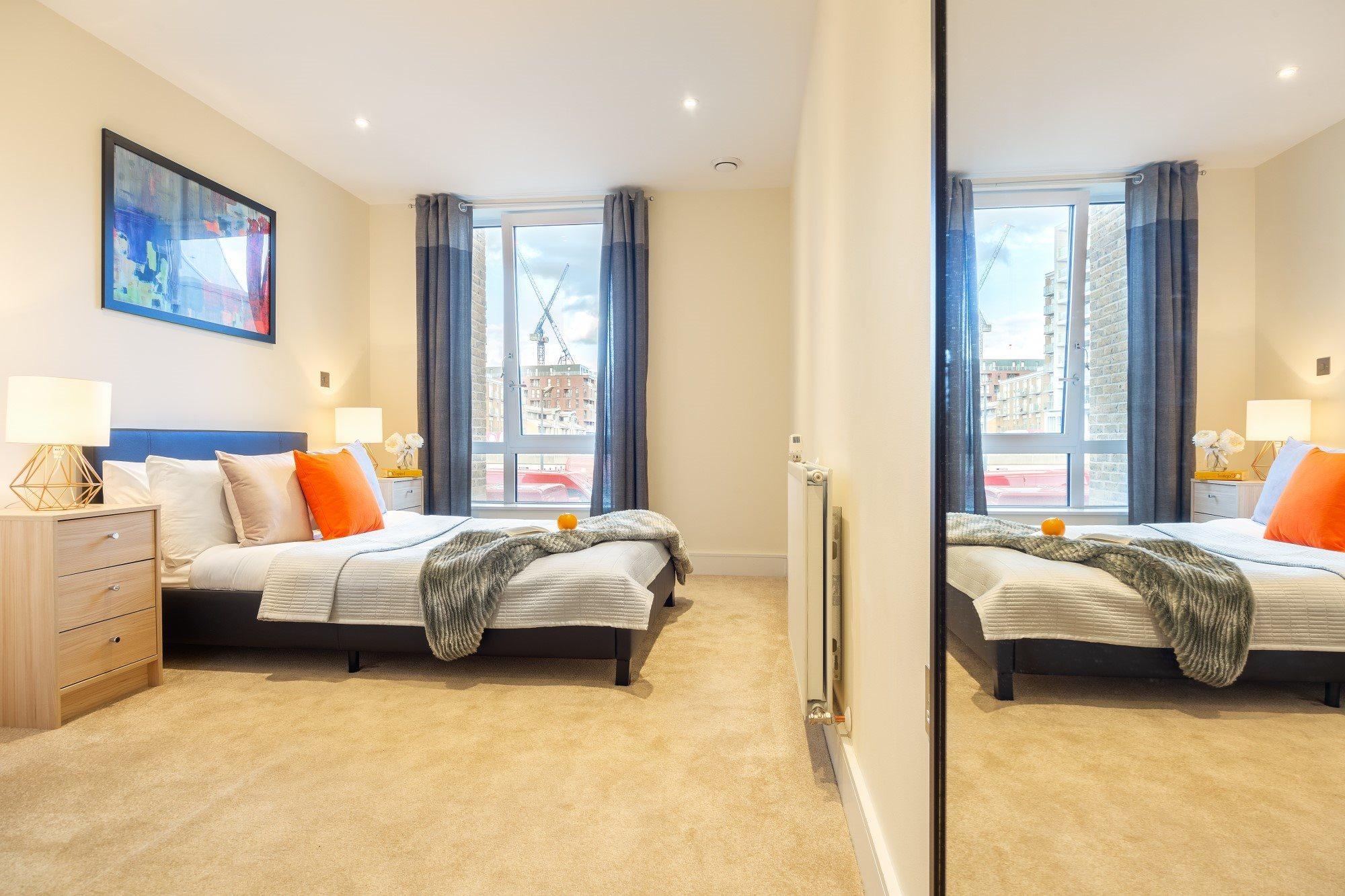 Two Bedroom Serviced Apartment With Balcony In Weymouth Building, Deacon Street London Ngoại thất bức ảnh