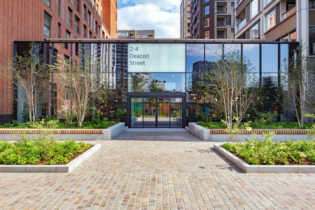 Two Bedroom Serviced Apartment With Balcony In Weymouth Building, Deacon Street London Ngoại thất bức ảnh