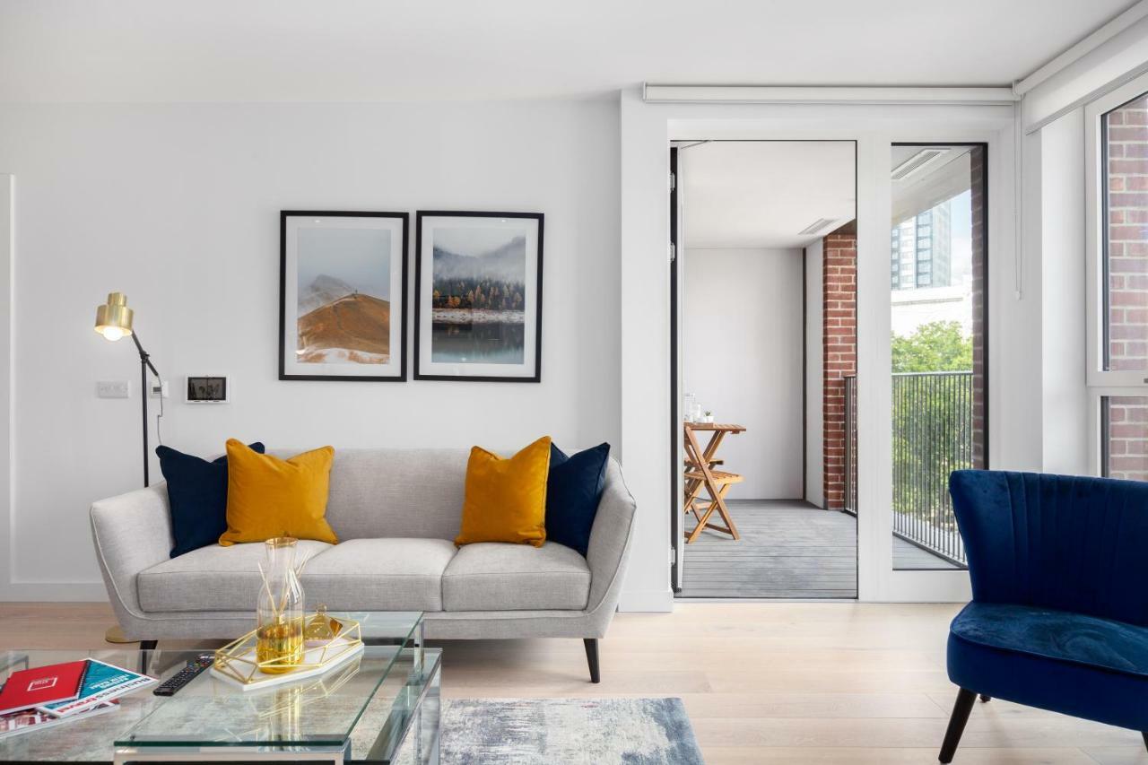 Two Bedroom Serviced Apartment With Balcony In Weymouth Building, Deacon Street London Ngoại thất bức ảnh