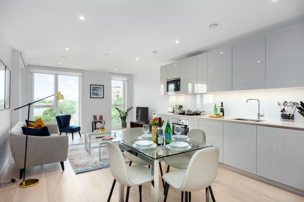 Two Bedroom Serviced Apartment With Balcony In Weymouth Building, Deacon Street London Ngoại thất bức ảnh